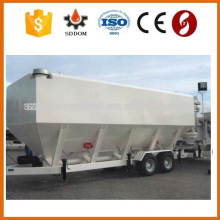 Tipo superior de la marca de fábrica de SDDOM fabricantes del silo del cemento de la rueda horizontal, silo móvil del cemento para la venta